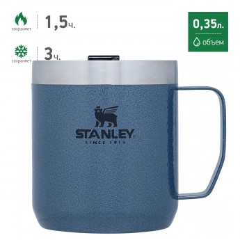 Термокружка с ручкой STANLEY CLASSIC 0,35L 10-09366-096 голубой Термокружка с ручкой STANLEY CLASSIC 0,35L 10-09366-096 голубой